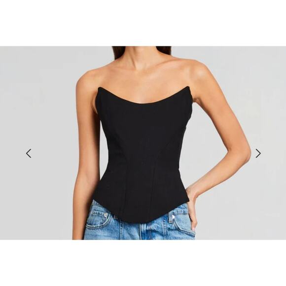 Mother of All - Nemesis Strapless Corset Top in Black - Picture 5 of 6